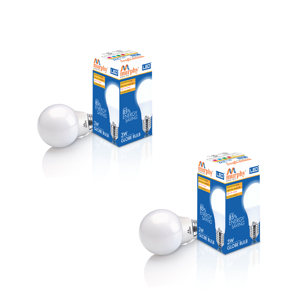 Murphy LED 3W Globe Bulb E-27