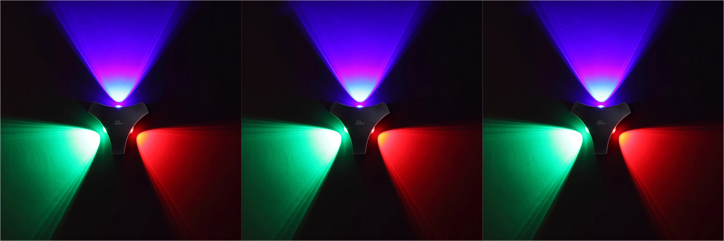 Murphy 6W LED 3Way Wall Light