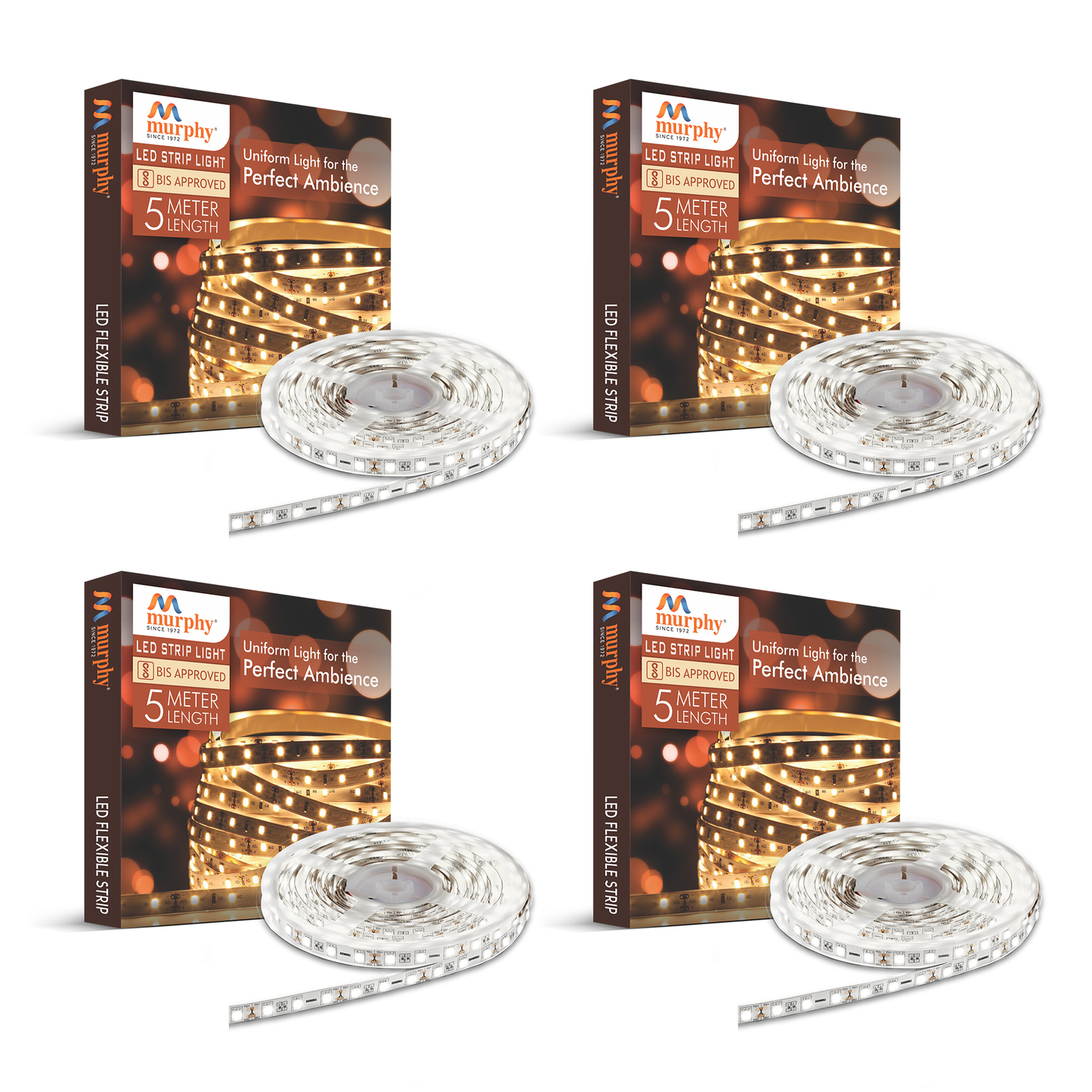 LED STRIP LIGHT 120 LED/Mtr. WITH DRIVER