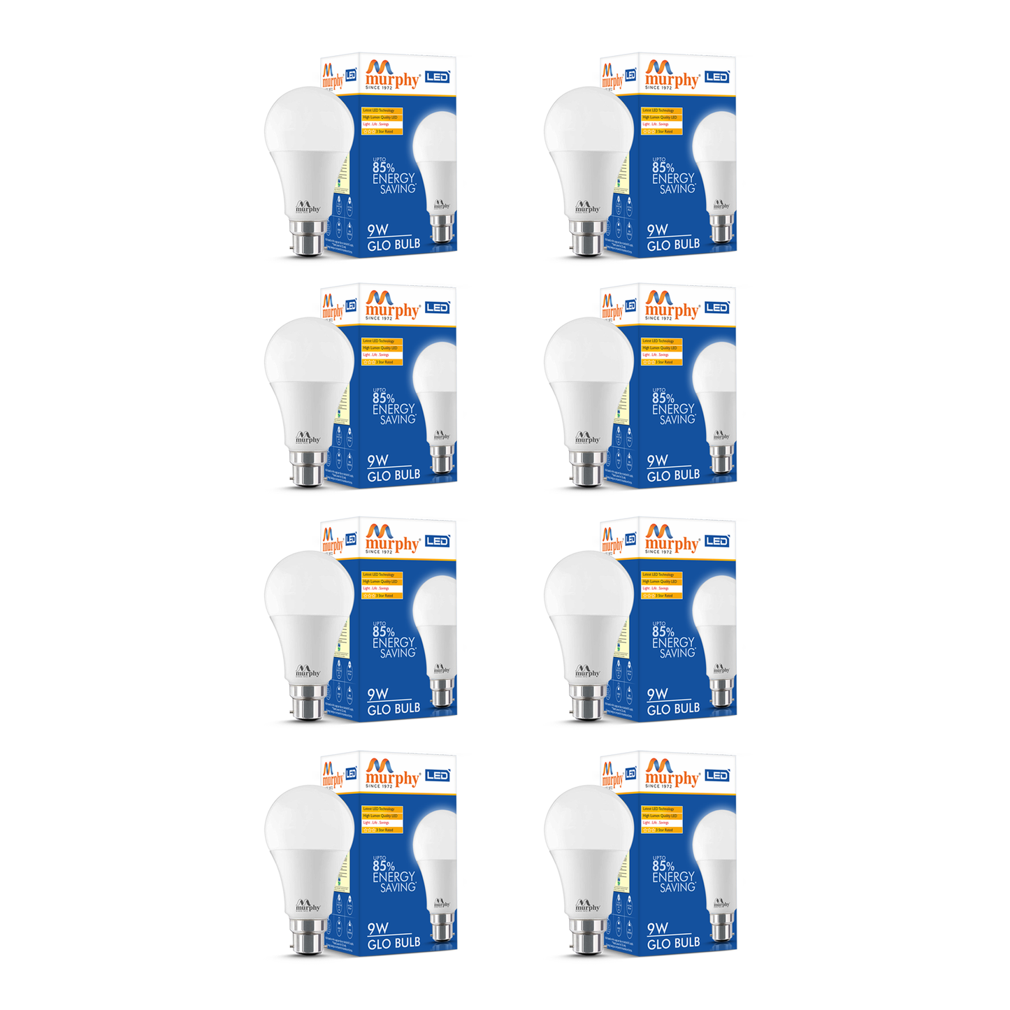 Murphy LED BEE 3 Star 9W GLO Bulb