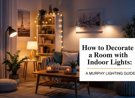 How to Decorate a Room with Indoor Lights: A Murphy Lighting Guide