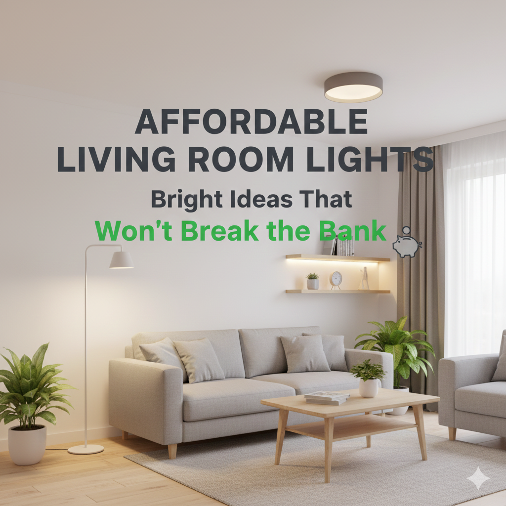 Affordable Living Room Lights Bright Ideas That Won’t Break the Bank