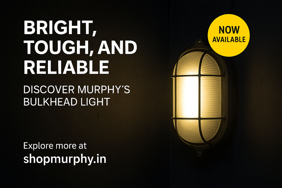 Bright, Tough, and Reliable – Discover Murphy’s Bulkhead Light