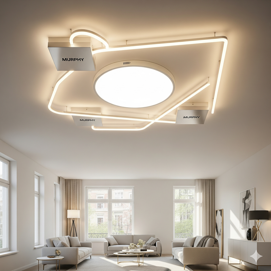 Ceiling Lights LED Design Brightening Your Home with Murphy