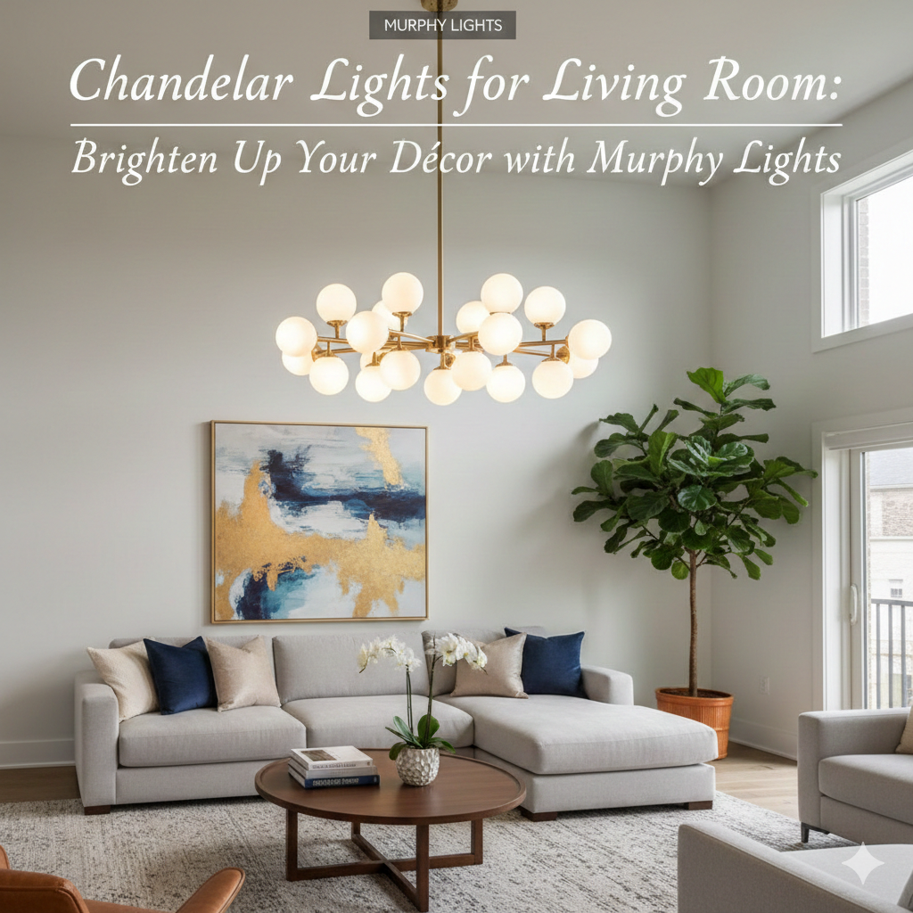Chandelier Lights for Living Room: Brighten Up Your Décor with Murphy Lights