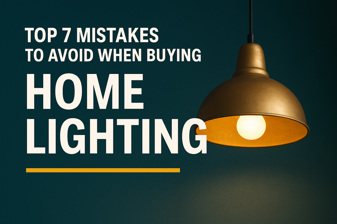 Top 7 Mistakes to Avoid When Buying Home Lighting