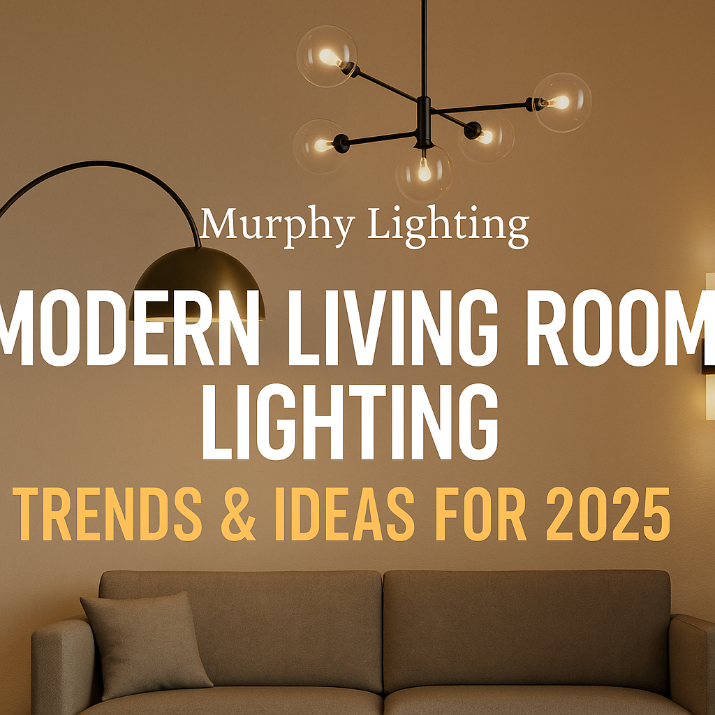 Modern Living Room Lighting: Trends & Ideas for 2025 – Murphy Lightings