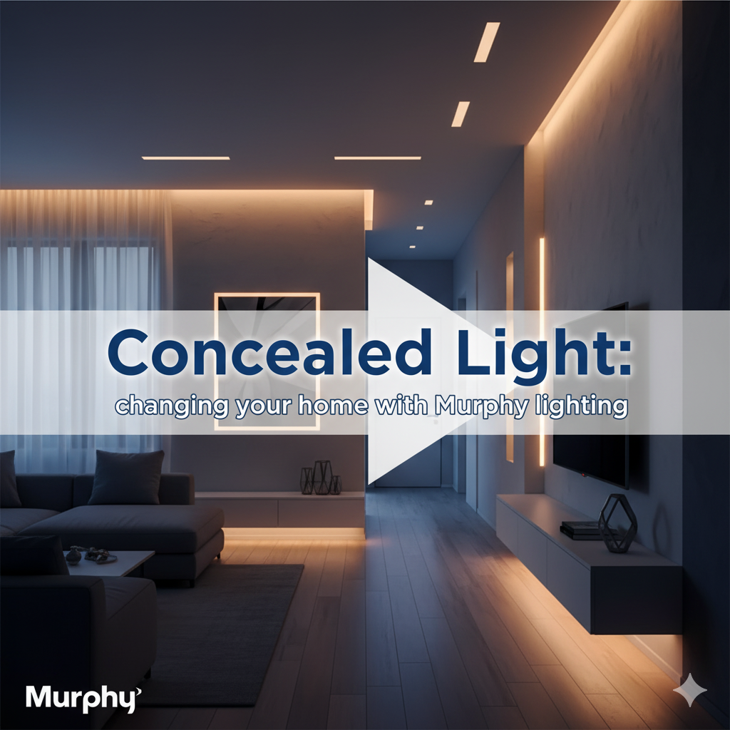 Concealed Light changing your home with Murphy lighting