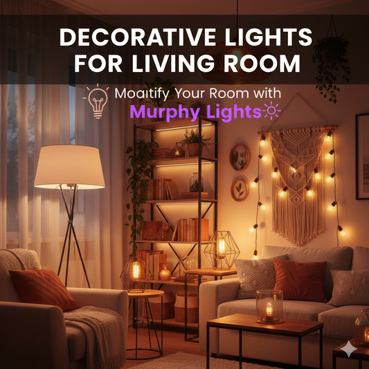 Decorative Lights for Living Room Mootify Your Room with Murphy Light