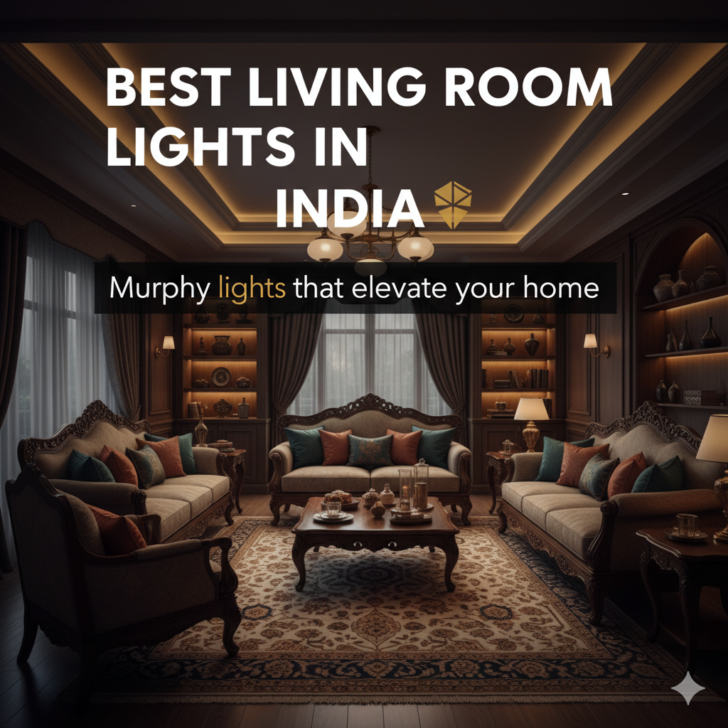 Best Living Room Lights in India – Top Murphy Lighting Ideas