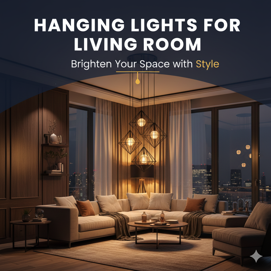 Hanging Lights for Living Room Brighten Your Space with Style 