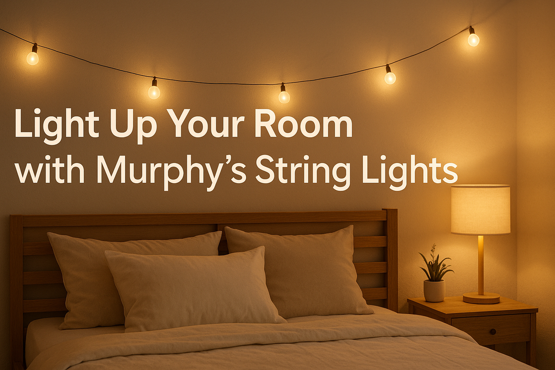 Light Up Your Room with Murphy’s String Lights