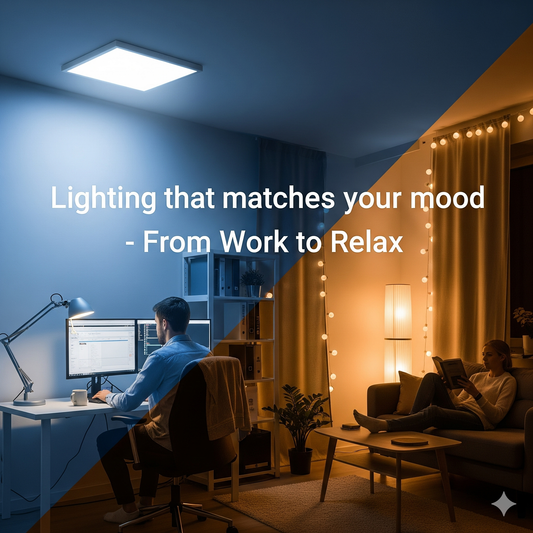 Lighting that matches your mood- From Work to Relax