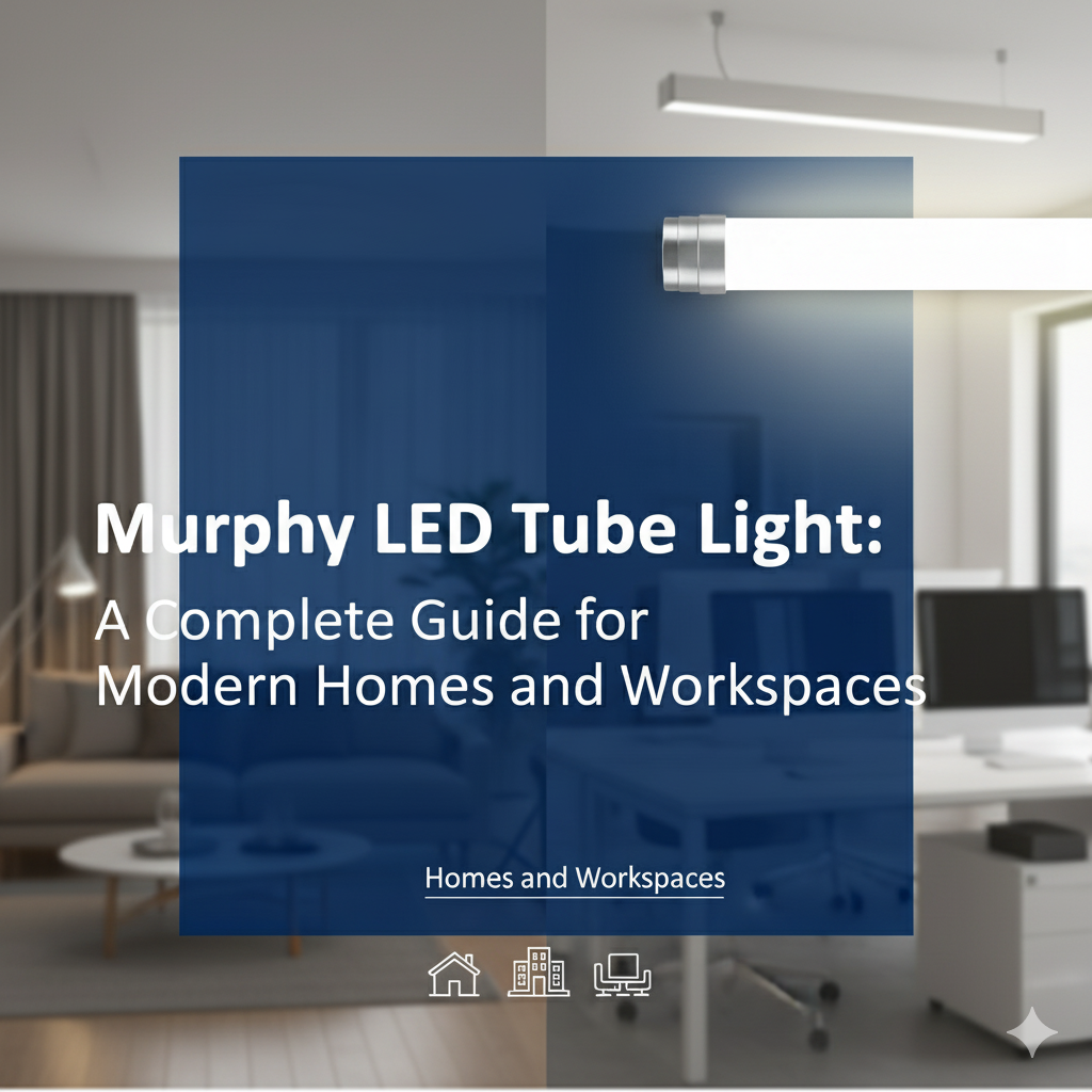 Complete Light Guide Murphy LED Tube Light: A Complete Guide for Modern Homes and Workspace ...