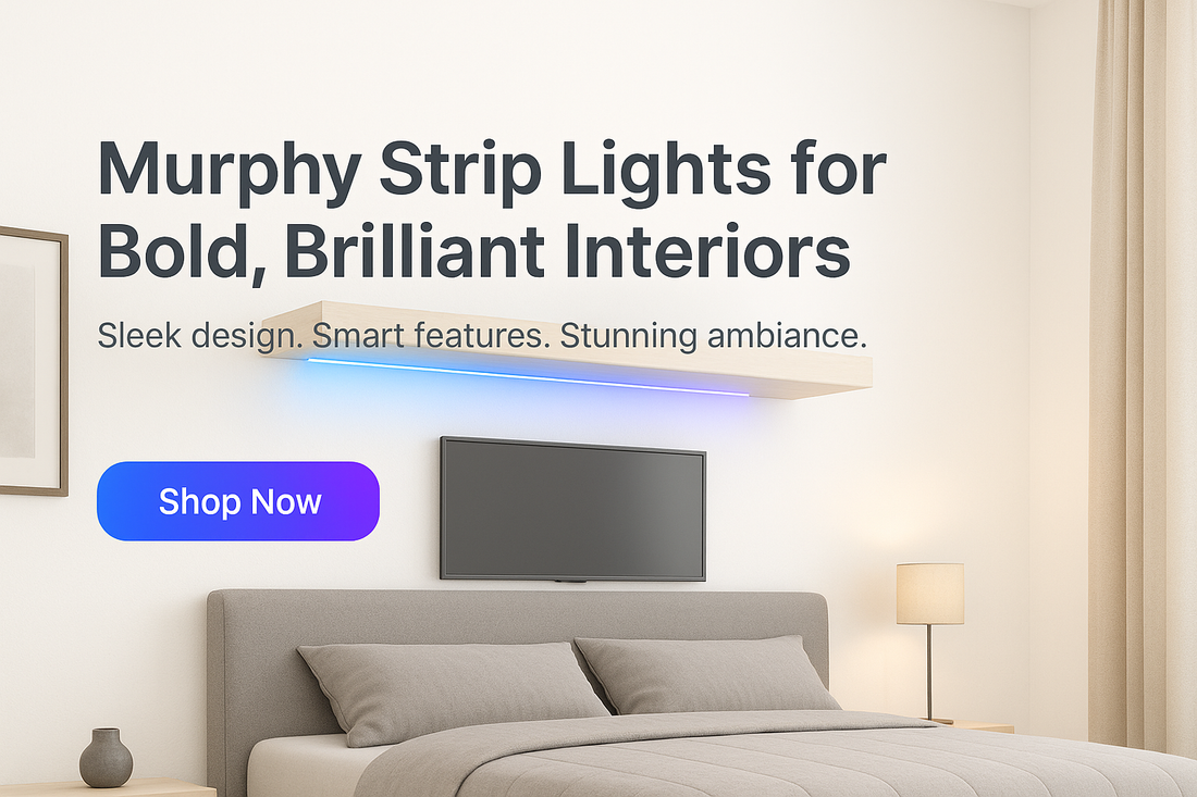 Murphy Strip Lights for Bold, Brilliant Interiors