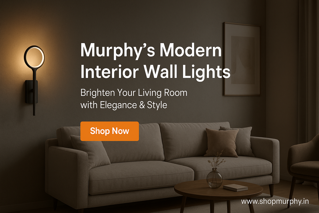 Murphy's Modern Interior Wall Lights for Living Rooms