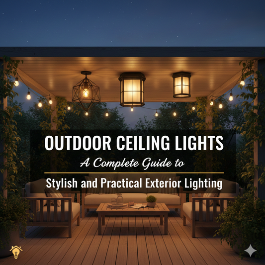 Outdoor Ceiling Lights: A Complete Guide to Stylish and Practical Exterior Lighting