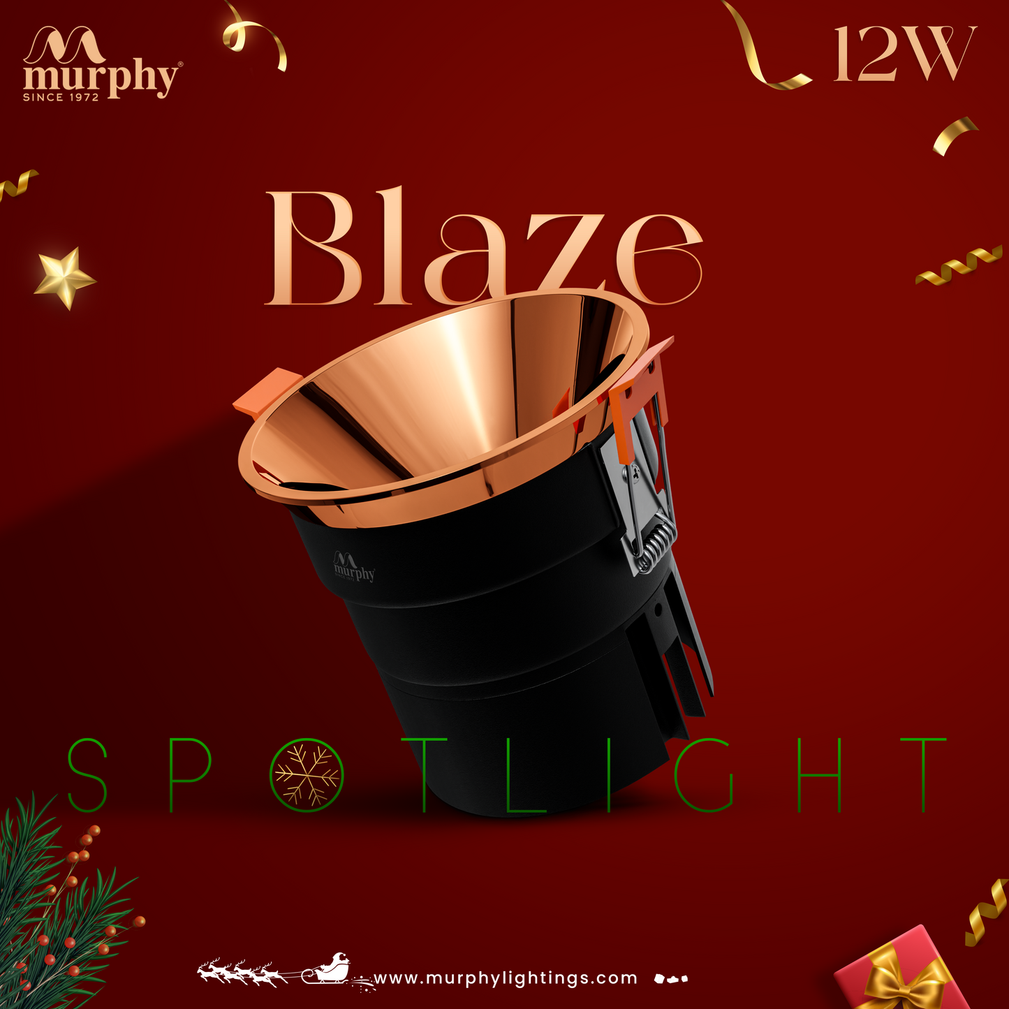 Murphy 12W Blaze COB Down Light