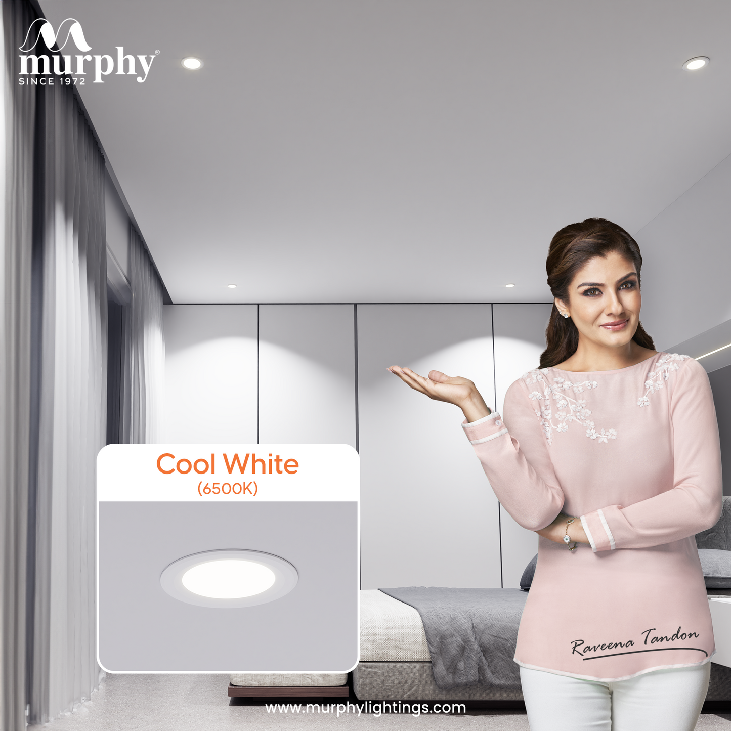 Murphy 6W Bright LED Concealed Box Down Light