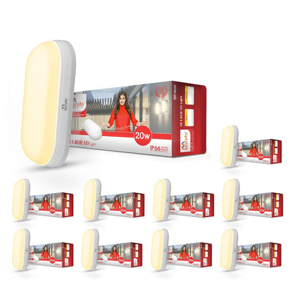 Murphy 20W LED Bulkhead Wall Mount Light