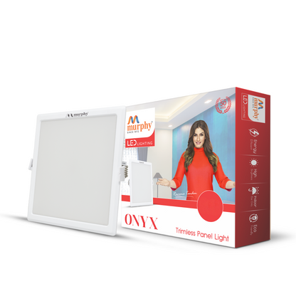 Murphy 20W Trimless Square Recess Panel Light