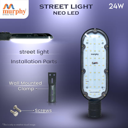 24W LED NEO Street Light -(PVC MODEL)