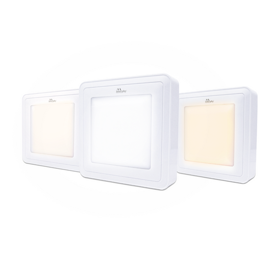 Murphy 10W Vega Color Changing Square Surface Panel Light