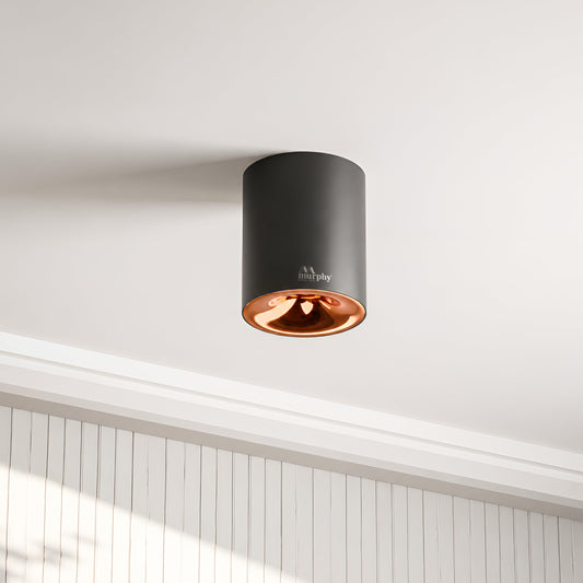 10W Murphy Altis Luxury COB Spot Light | Rose Gold Reflector | Warm White | Surface Mounted | 1000 Lumens