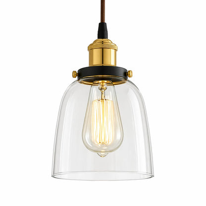Murphy Ripple Pendant 9W LED Hanging Light | 3C Color Changing Warm/Natural/Cool White | Golden Finish | Ideal for Bedroom & Living Room | BIS Approved | 2 Year Warranty