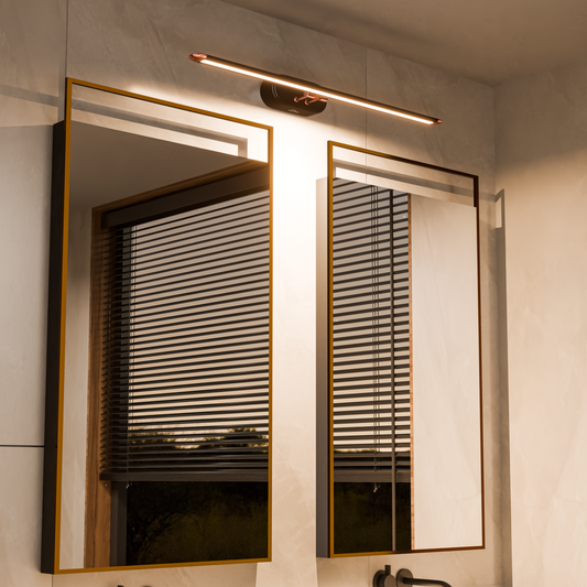 Murphy 12W 3-in-1 LED Mirror Light – Rose Gold