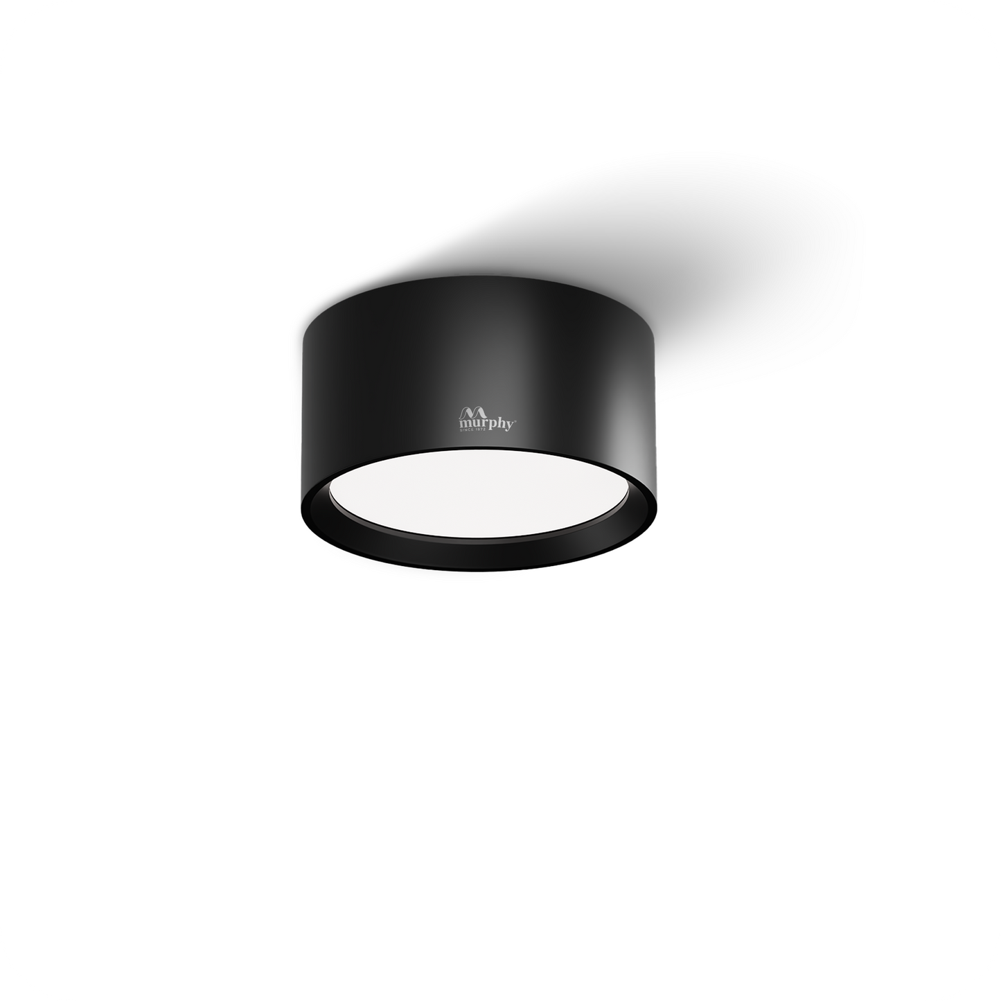 Murphy 3W LED Disc Surface Light Black Finish Aluminium Body | BIS Approved