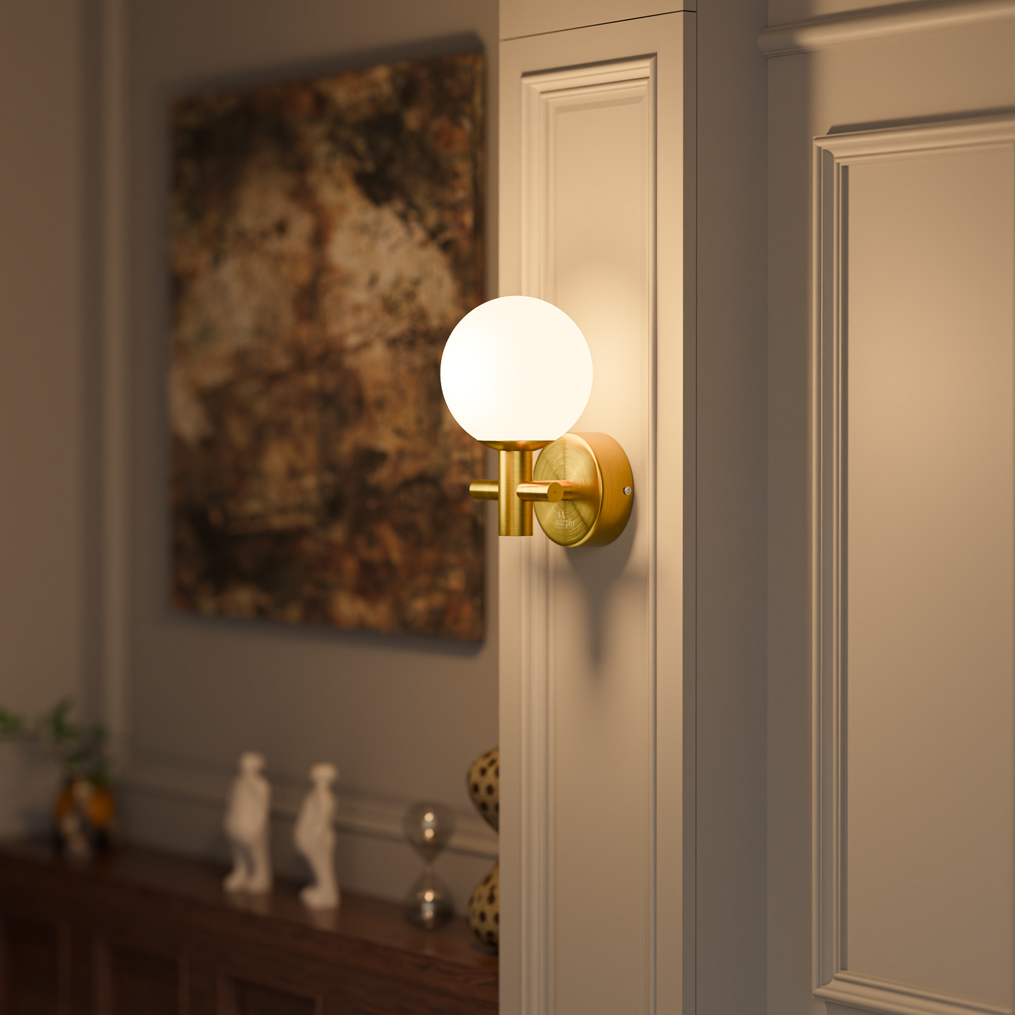 Murphy Nexus 6W Decorative Wall Light | 3 Color | Gold |