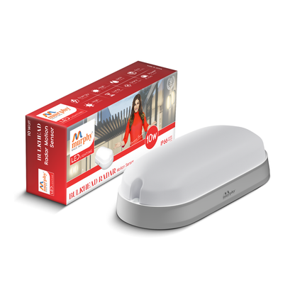 Murphy 10W Motion Sensor Bulkhead Light with Auto Day/Night On-Off Sensor