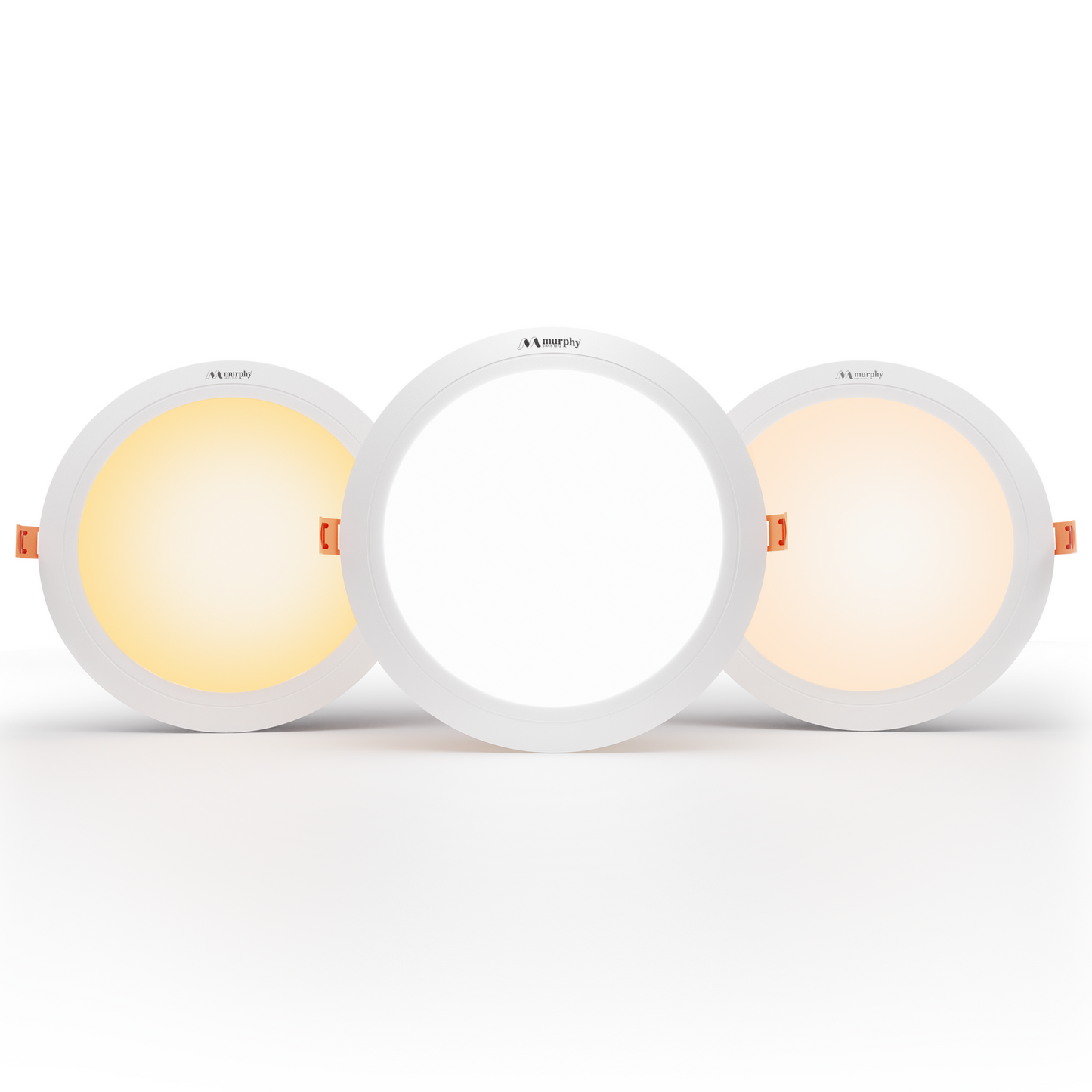 Murphy 15W OPAL 3-IN-1 Color Changing Round Recess Panel Light : CW+WW+NW