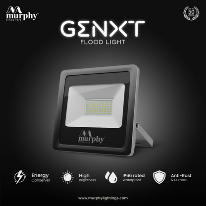 Murphy LED 80W Genxt  Flood Light-With Auto On Off Driver