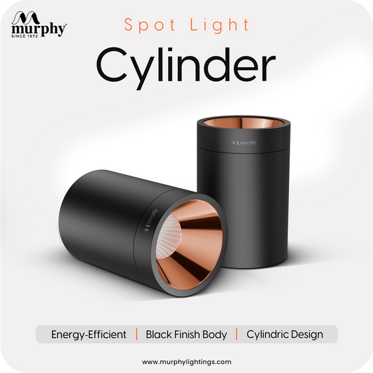 Murphy 15W Cylindrical Surface Mounted COB Spot Downlight