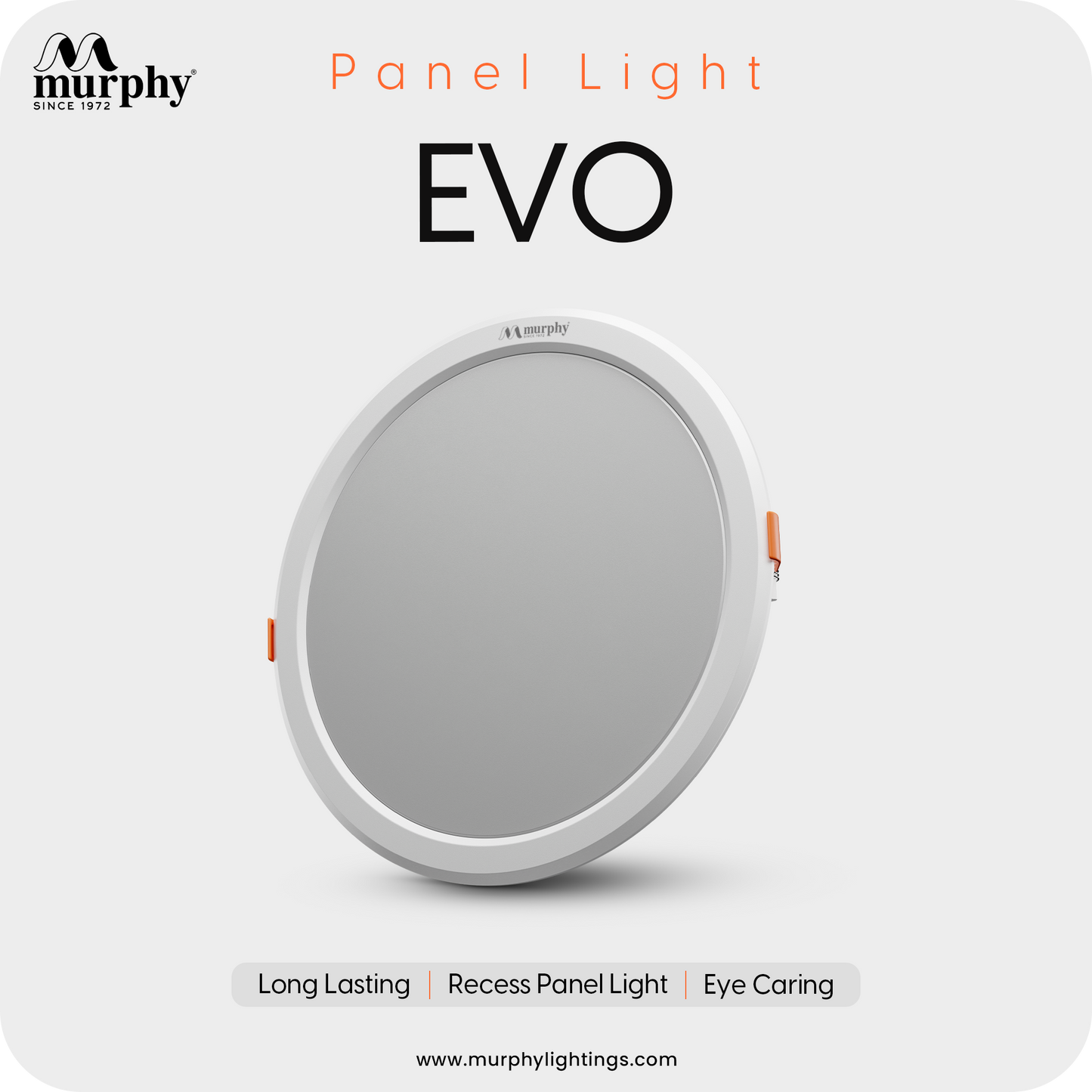 Murphy 10W Evo 3 Color Changing Round Recess Panel Light