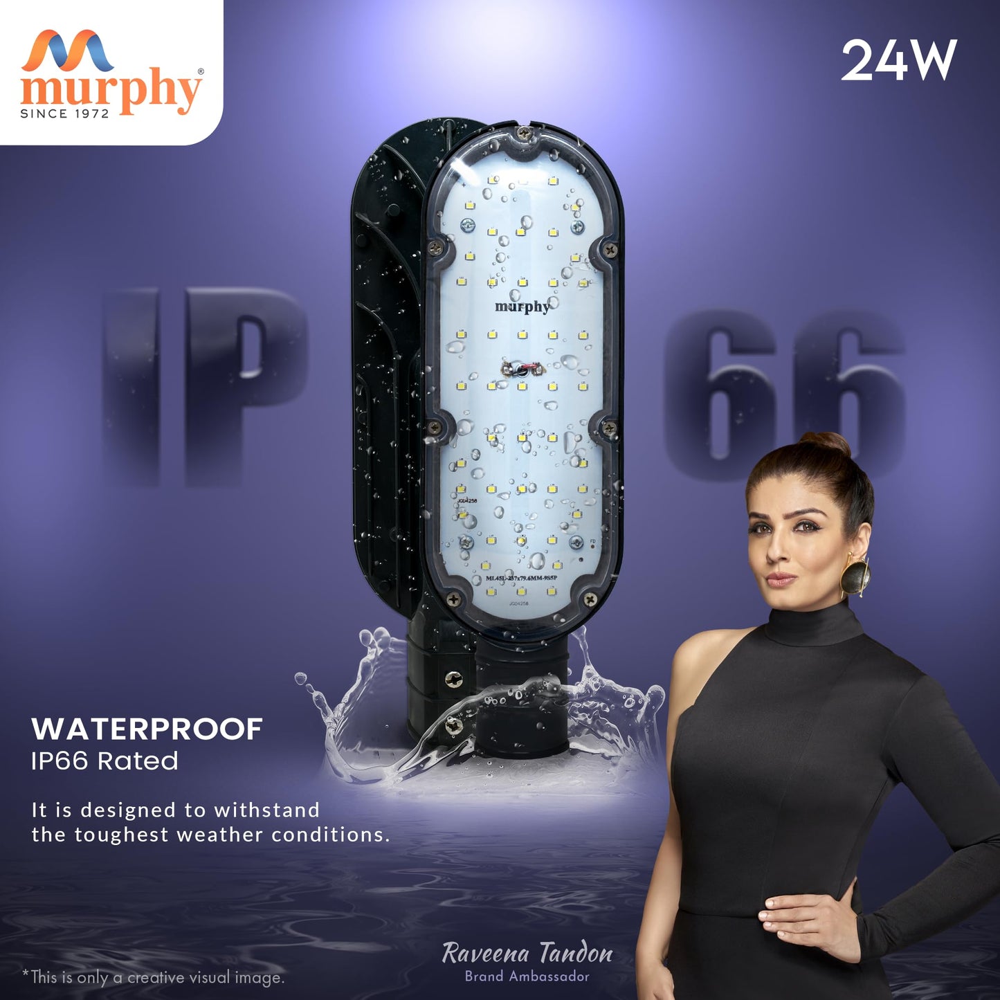24W LED NEO Street Light -(PVC MODEL)
