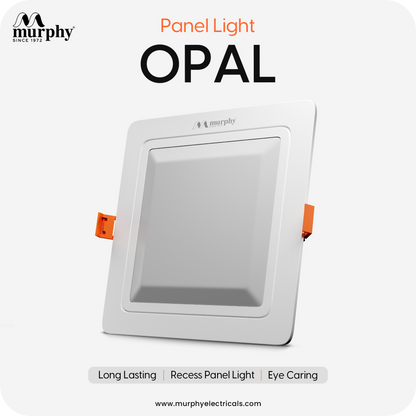 Murphy 15W OPAL 3-IN-1 Color Changing Square Recess Panel Light : CW+WW+NW