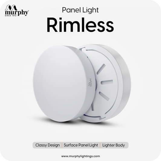 Murphy 6W Rimless Round Surface Panel Light