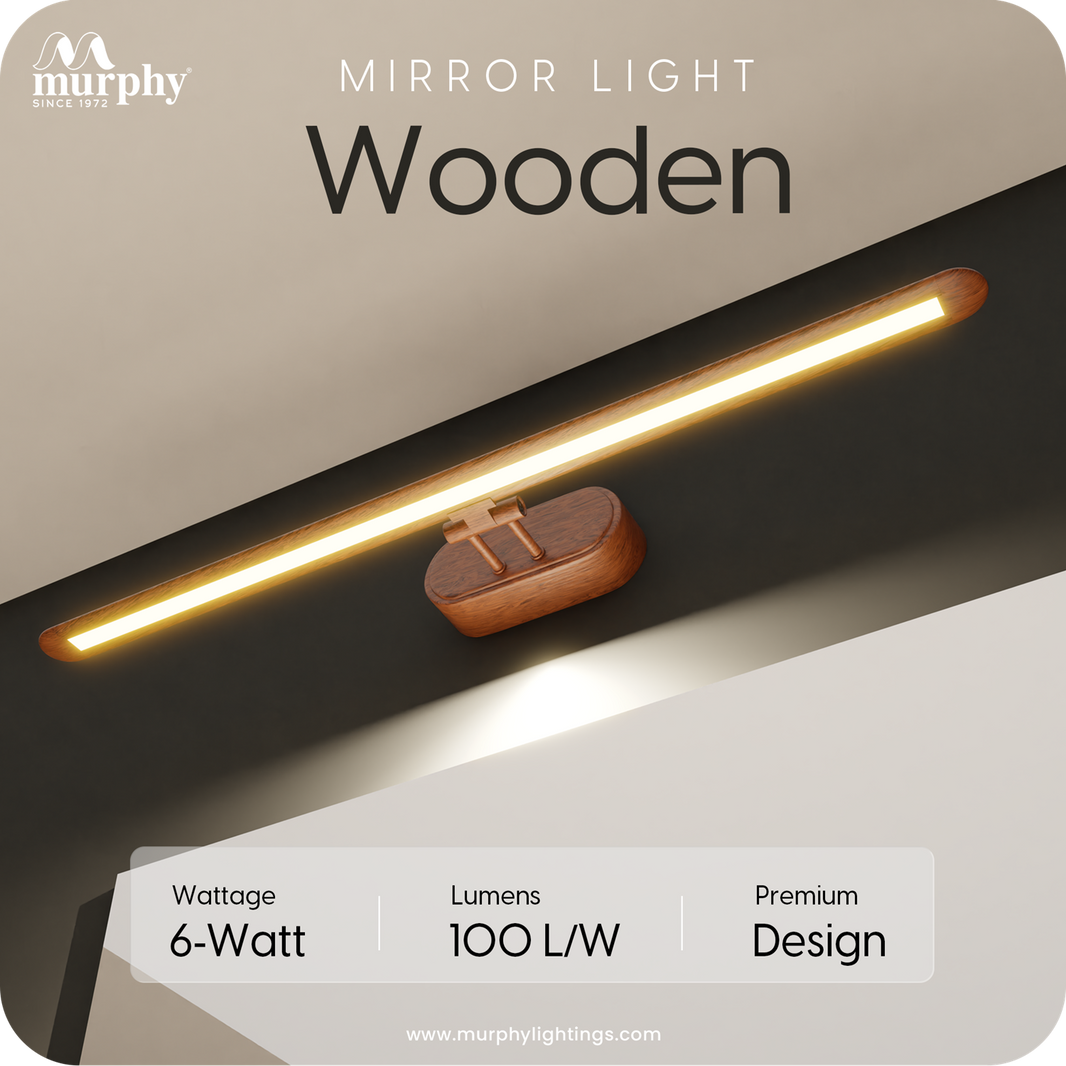 LED Mirror Light – Buy Stylish Mirror Lights Online in India | Murphy ...