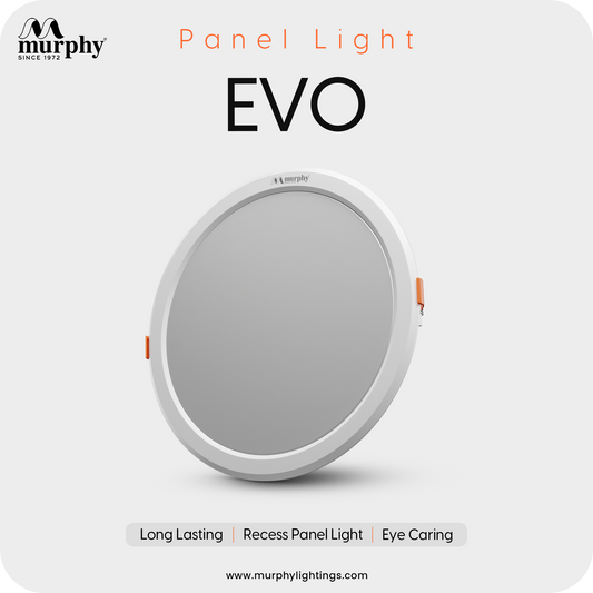 Murphy 12W Evo Round Recess Panel Light