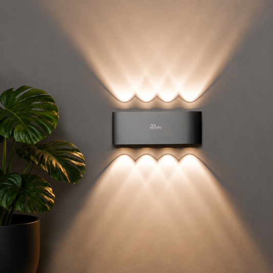 Murphy 4 Up 4 Down LED Wall Light | IP65 Waterproof