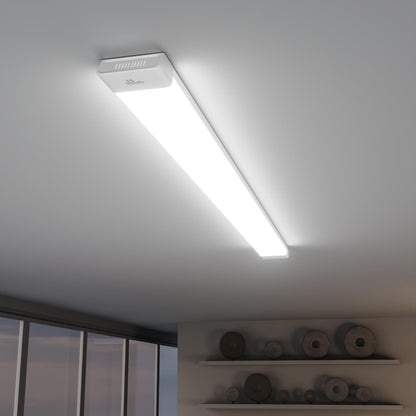 Murphy MaxGlow 100W LED Tube Light, | 10000 Lumens| Cool White 6500K | Aluminium & PC Body | BIS Approved | 4kV Surge Protection| 2 Year Warranty | Pack of 2
