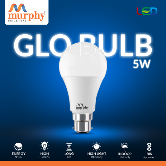 Murphy LED BEE 3 Star 5W GLO Bulb