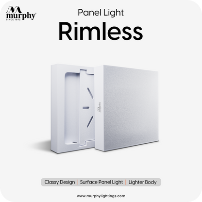 Murphy 6W Rimless Square Surface Panel Light