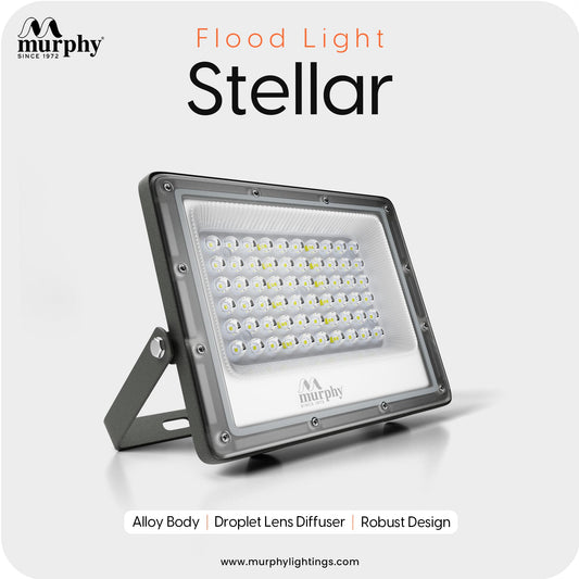 Murphy Steller LED 30W LED Flood Light, IP65 Rated Outdoor Light (Cool White, BIS Approved)