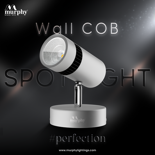 Murphy 3W Adjustable Aliminum LED Wall COB White Body