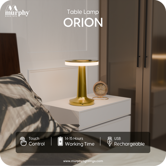 Murphy Gold Touch LED Table Lamp