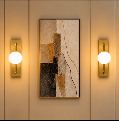 Murphy Twilight Glow 9W Wall Light – 3-in-1 LED Mood Lamp Golden Finish (Clearance Sale)